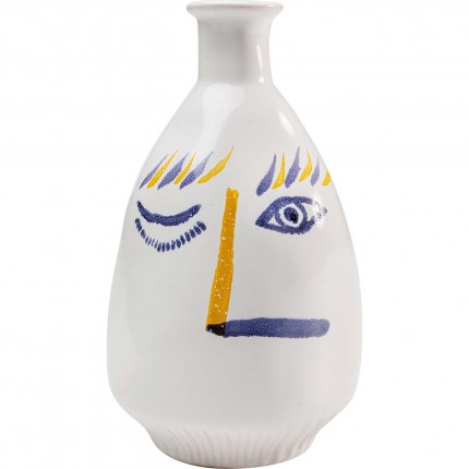 Vase Art Face Colore 23cm Kare Design