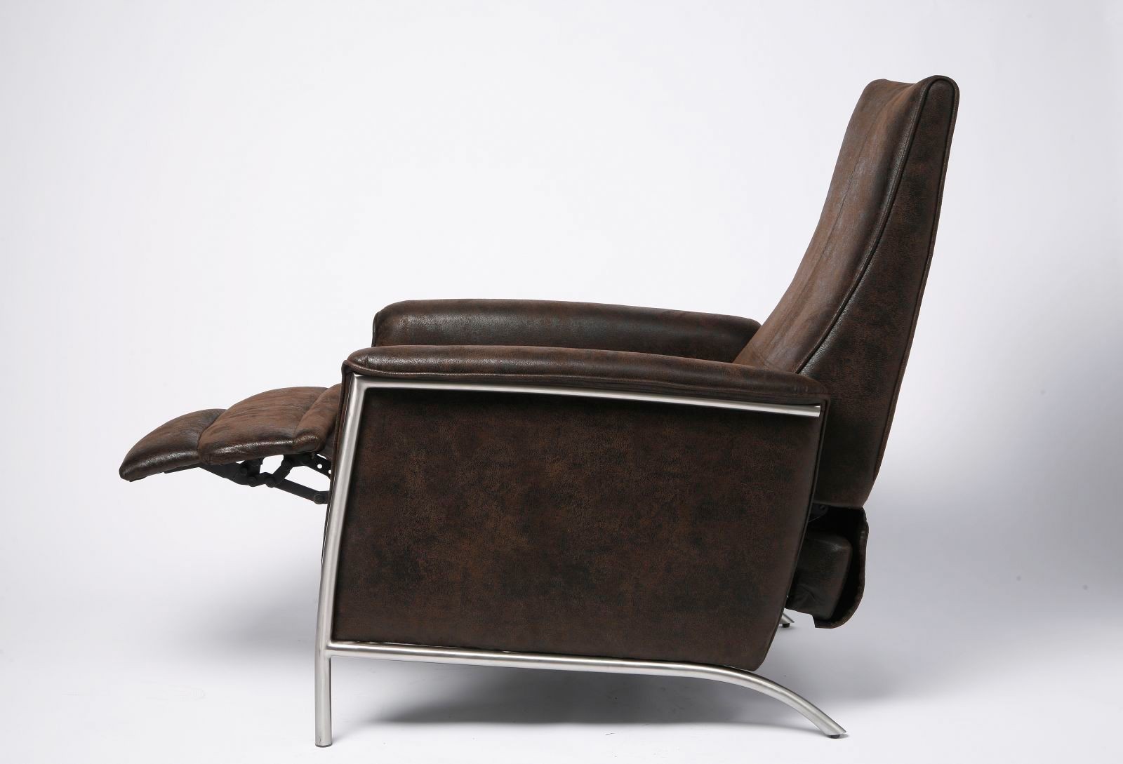 Fauteuil relax Lazy marron Kare Design