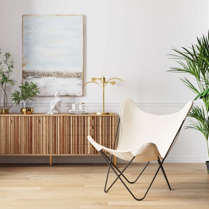 Fauteuil California crème Kare Design Fauteuil California crème Kare Design