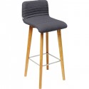 Tabouret de bar Lara gris Kare Design