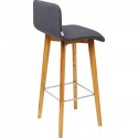 Tabouret de bar Lara gris Kare Design