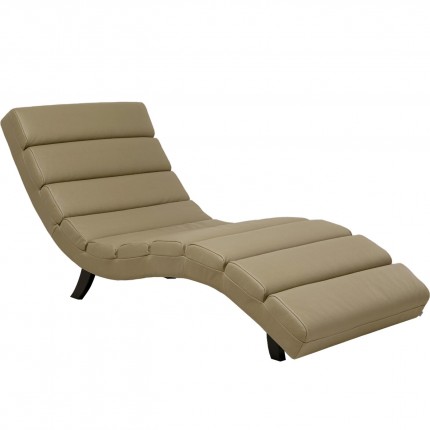 Chaise longue Balou verte Kare Design
