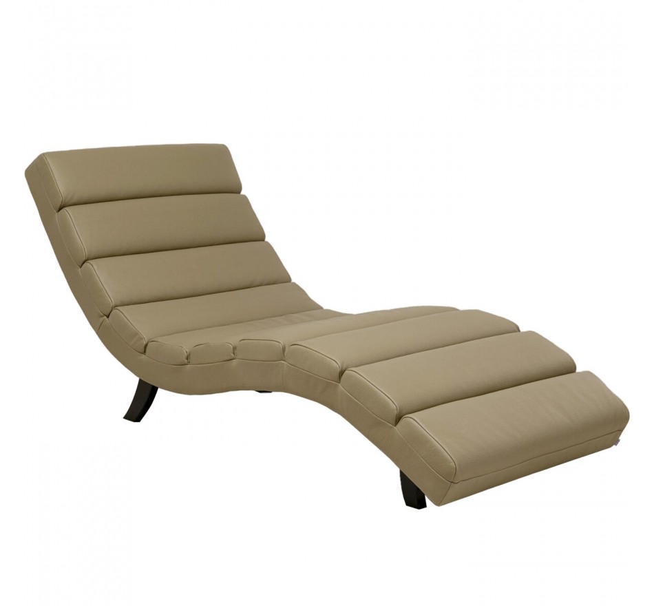 Chaise longue Balou verte Kare Design