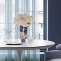 Vase décoratif Rose Magic bleu 27cm Kare Design