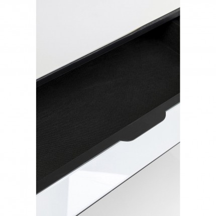 Bureau Soran noir 120x50cm Kare Design