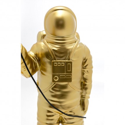 Déco astronaute doré ballon coeur noir Kare Design