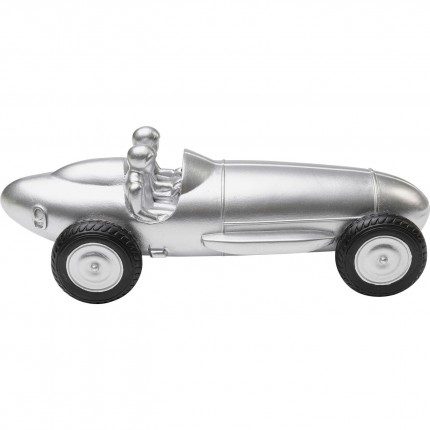 Déco voiture de course argentée Kare Design