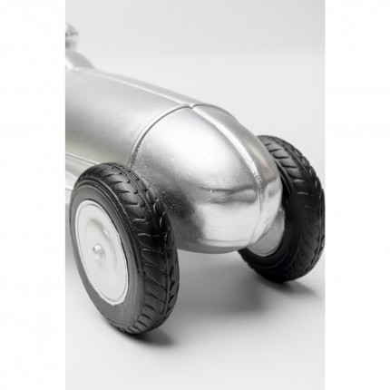 Déco voiture de course argentée Kare Design