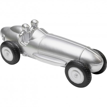 Déco voiture de course argentée Kare Design