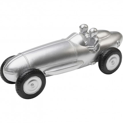 Déco voiture de course argentée Kare Design