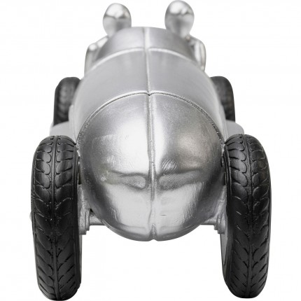 Déco voiture de course argentée Kare Design
