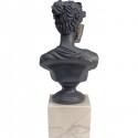 Déco buste femme masquée noir et blanc Kare Design