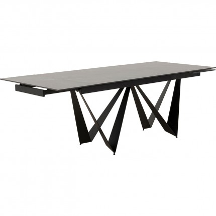 Table à rallonges Sandra 260x90cm Kare Design