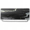 Table basse Wire noire effet marbre 145x70cm Kare Design