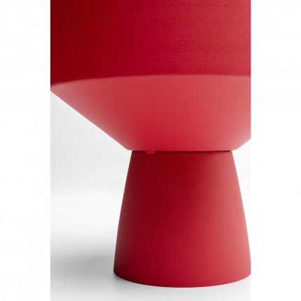 Vase Volcano rouge 35cm Kare Design