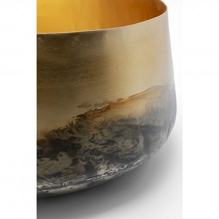 Coupe Nora dorée 30cm Kare Design