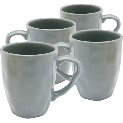 Mugs Organic sauge set de 4 Kare Design