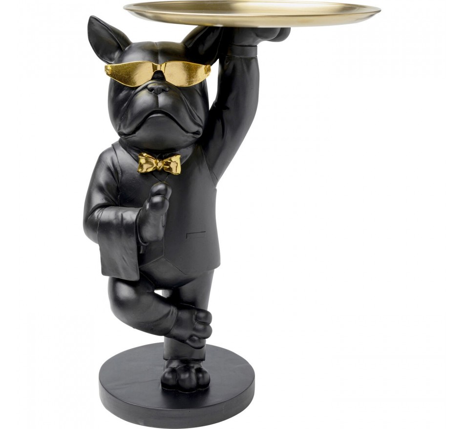 Side Table butler Bulldog black Kare Design Side Table butler Bulldog black Kare Design