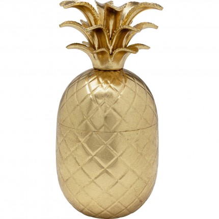 Boîte ananas doré 31cm Kare Design