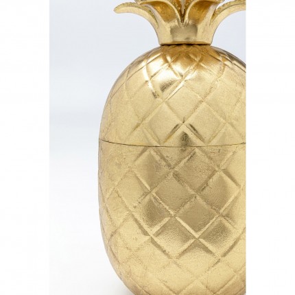 Boîte ananas doré 31cm Kare Design