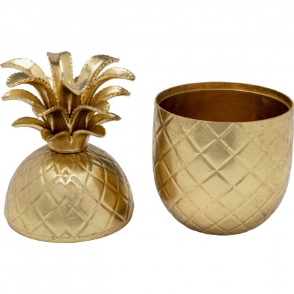 Boîte ananas doré 31cm Kare Design