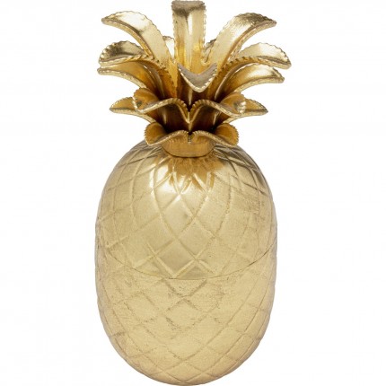 Boîte ananas doré 31cm Kare Design