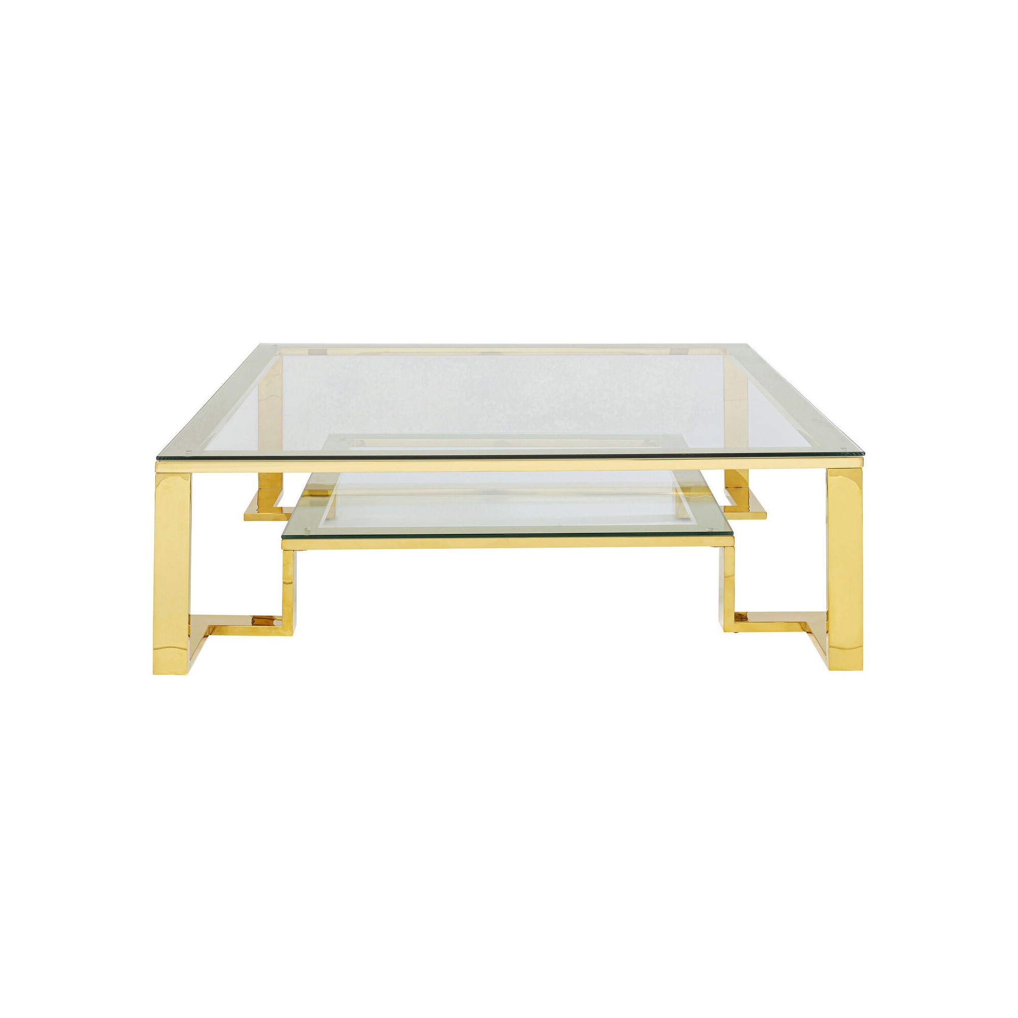 Table basse Gold Rush 120x120cm Kare Design