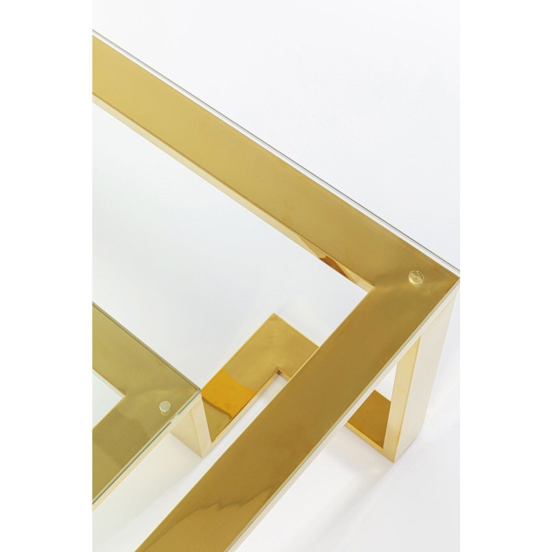 Coffee Table Gold Rush 120x120cm Kare Design
