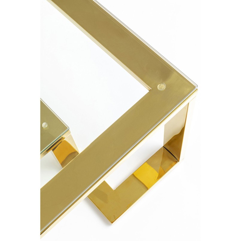 Coffee Table Gold Rush 120x120cm Kare Design
