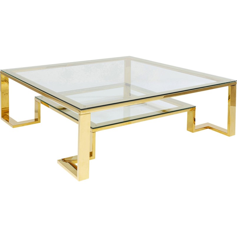 Coffee Table Gold Rush 120x120cm Kare Design