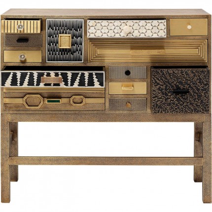 Chiffonnier Chalet doré Kare Design