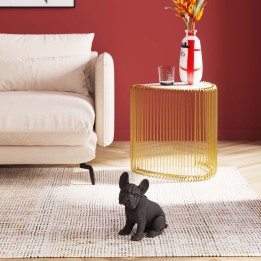Déco bulldog noir Kare Design