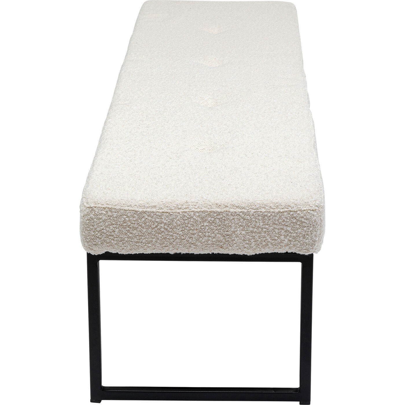 Banc Smart Boucle 150x40cm crème Kare Design