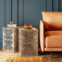 Tables d'appoint Splinters set de 2 Kare Design