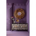 Déco poisson combattant doré 49cm Kare Design