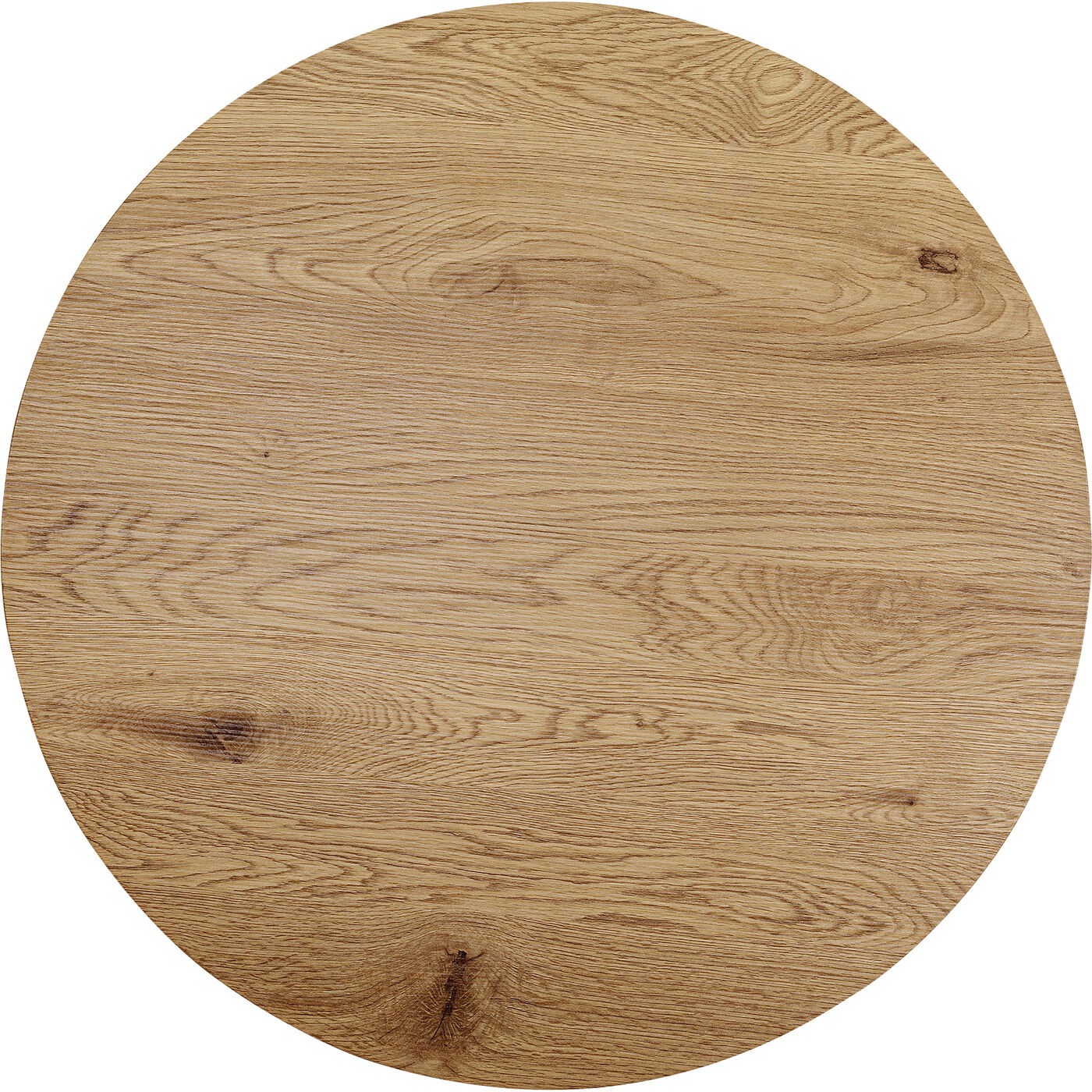 Table Schickeria 80cm chêne et noire Kare Design