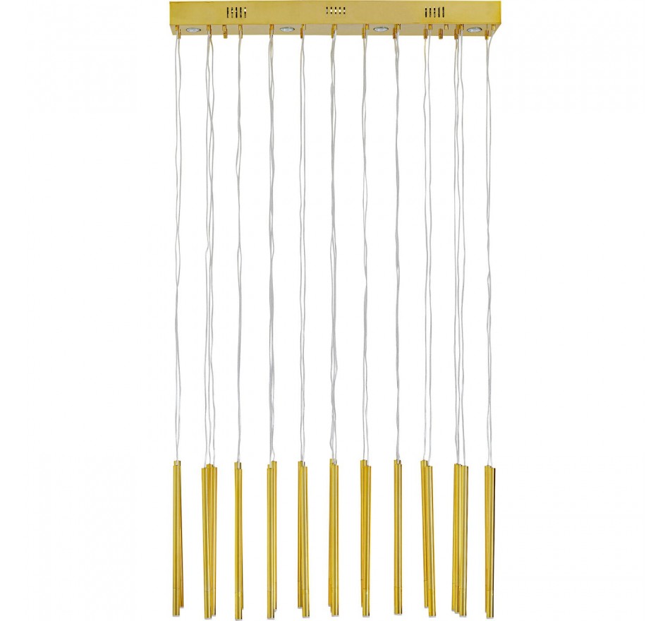 Suspension Living Vegas cuivre LED Kare Design