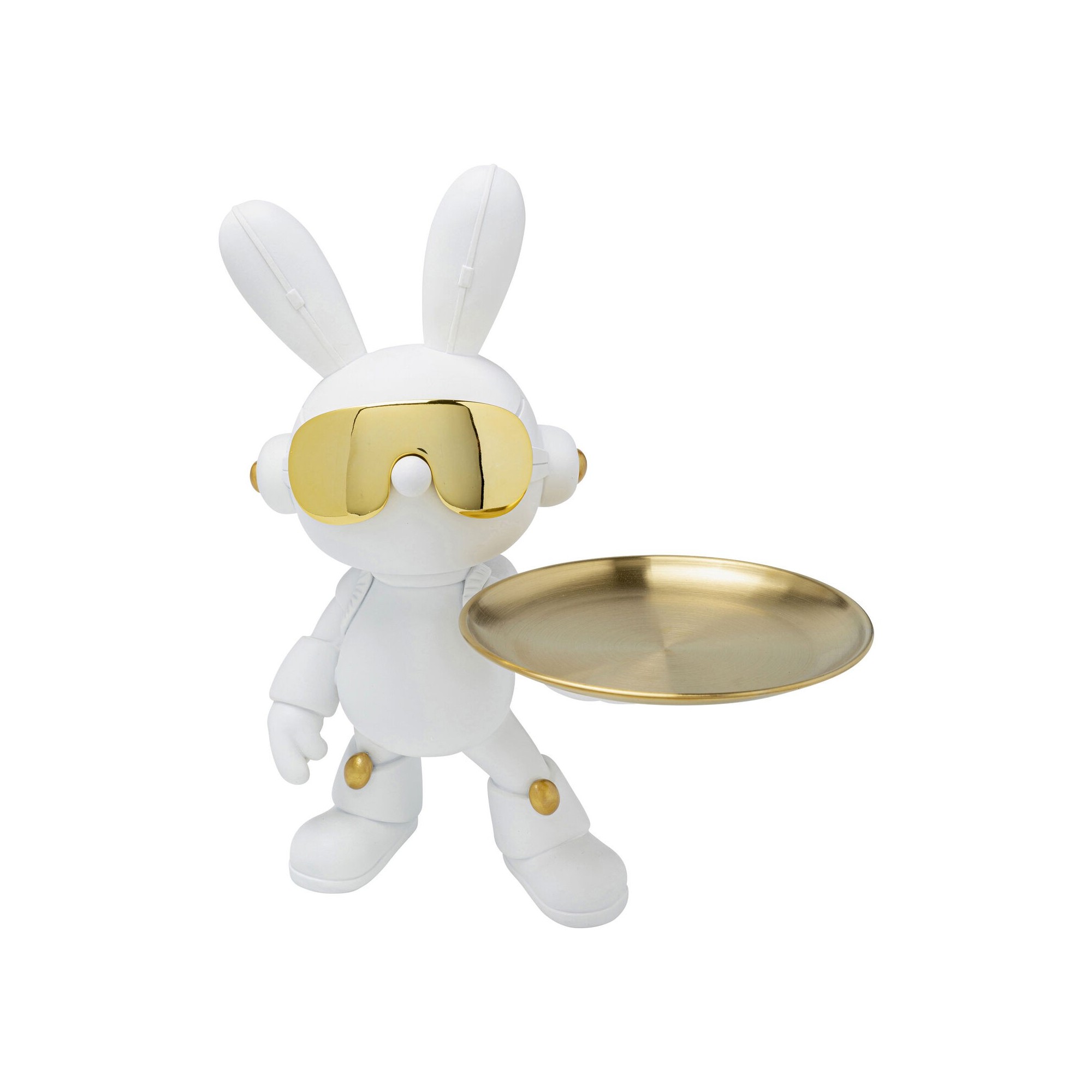 Déco lapin blanc majordome Kare Design