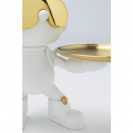Déco lapin blanc majordome Kare Design