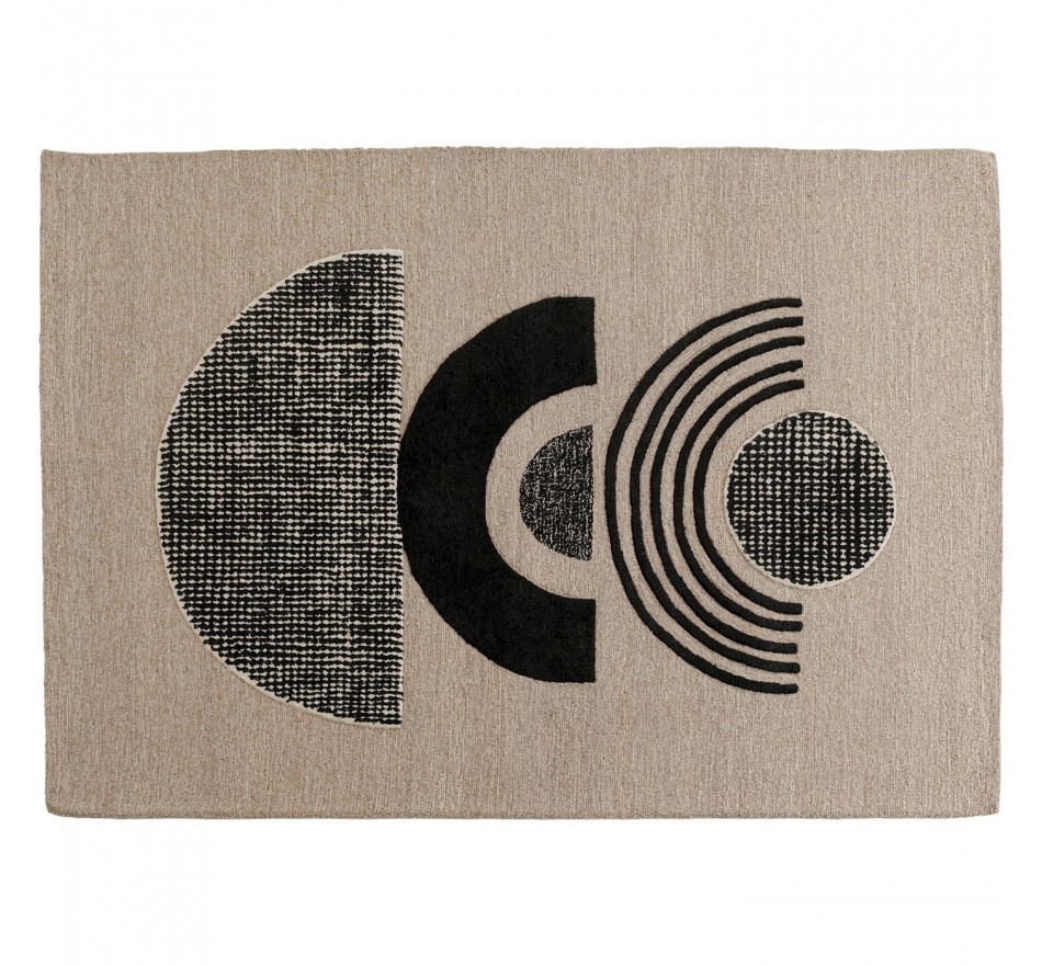 Tapis lunes 240x170cm Kare Design