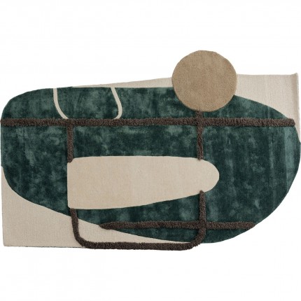 Tapis Tide 170x240cm vert et beige Kare Design Tapis Tide 170x240cm vert et beige Kare Design