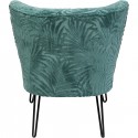 Fauteuil Palm Springs bleu Kare Design