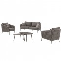Tables basses Diego noires set de 2 Gescova