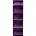 Casier à chaussures Caruso violet 5 tiroirs Kare Design