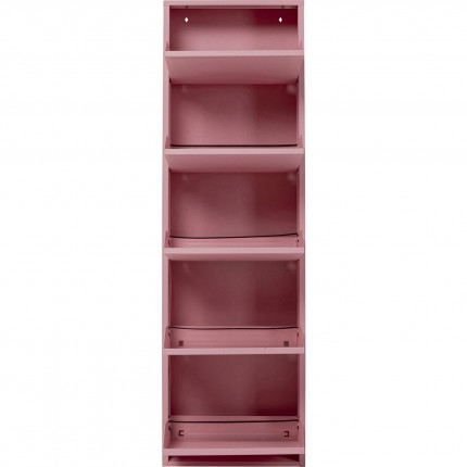 Shoe Container Caruso pink 5 drawers Kare Design