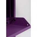 Casier à chaussures Caruso violet 3 tiroirs Kare Design