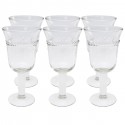 Verres à vin Georgia set de 6 Kare Design