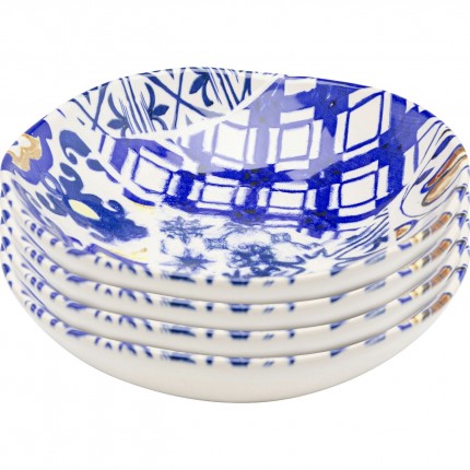 Assiettes creuses Fresco 21cm set de 4 Kare Design Assiettes creuses Fresco 21cm set de 4 Kare Design