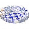 Assiettes Fresco 26cm set de 4 Kare Design