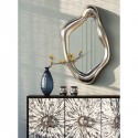 Miroir Hologram argenté 117x68cm Kare Design